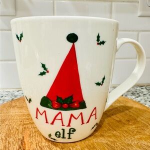 Pfaltzgraff Mama Elf‎ Christmas Mug